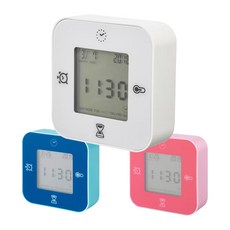 이케아 KLOCKIS 클로키스 타이머 다기능 시계 온도계 알람, 화이트