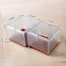 받침 의자 가구 찍힘 패드 식탁 부착형 소음 방지, 1개