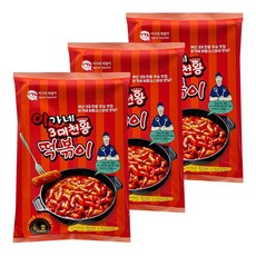 [송학] 이가네3대천왕 떡볶이 440g 3개