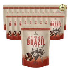 라이브잇 탐스팜 신선한 페루산 브라질 너트, 180g, 220개입, 180g