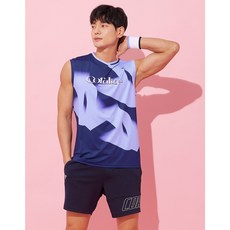 코랄리안 남성 스포츠 기능성 민소매 티셔츠 [CRTC1418] 운동복 탁구 배드민턴 테니스 러닝 골프