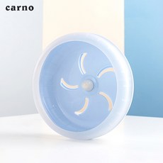 카르노코리아 파스텔 사일런트 햄스터 휠 쳇바퀴 단품 17.5CM, 블루, 1개