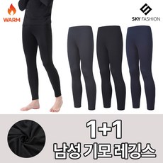 [스카이패션] 1+1 남녀공용 이너 발열 보온 방한 기모 발열 타이즈