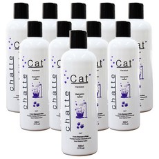샤뜨 고양이 헤어볼 샴푸 린스 겸용, 10개, 500ml