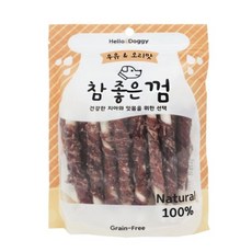 헬로도기 참 좋은 껌 우유오리맛 24p, 24개 - 하루올데이강아지