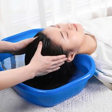 간이 샴푸대야 간병용품 노인세발기 환자목욕 침상세발기 머리세발기 환자세발기, 1개