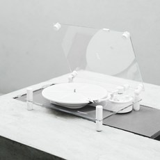 트랜스페어런트 투명 턴테이블 LP 플레이어 TRANSPARENT TURNTABLE