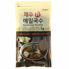 제주메밀국수 (메밀 100% 제주산) 500g 국산 순메밀면 냉소바 온메밀 비빔 막국수