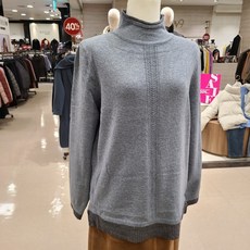 BCBG 비씨비지 놀라운특가!! 겨울 봄 레이온혼방 기본 터들넥 니트 스웨터