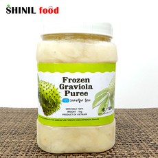 신정푸드 그라비올라 퓨레 1kg, 4개