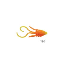 버클리 파워님프 1인치 파워베이트 송어미끼 소프트베이트, YEO(Yellow/Orange)