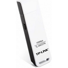 TP-Link Wireless N150 USB 어댑터 150Mbps WPS 버튼 IEEE 802.1b/g/n WEP WPA/WPA2(TL-WN727N), Silver - tl-wn727n