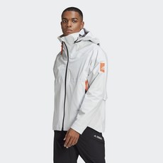 아디다스 ﻿마이쉘터 레인자켓 베이지 MYSHELTER RAIN JACKET UK 남자바람막이
