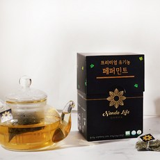 해썹 프리미엄 유기농 페퍼민트차 PLA 티백 1.5g x 25개입, 해썹 프리미엄 유기농 페퍼민트, 1개