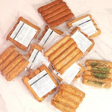 [다쓴다몰] 수제 명품 어묵바 400g 6종 1택 어묵 핫바 오뎅 어묵핫바, 1개