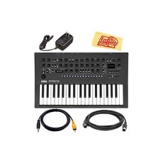 Korg Minilogue XD 번들 MIDI 케이블 Aux 케이블 Austin Bazaar 폴리쉬 클로스 포함, 1개