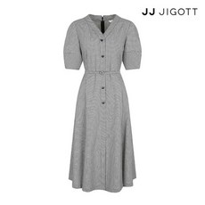 JJ지고트 버튼 장식 볼륨 슬리브 원피스 GP6M0OP931