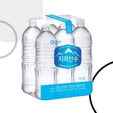 지리산수 무라벨 블루 2L 6병, 지리산수 무라벨 블루 2L 6병 /생수전문배송