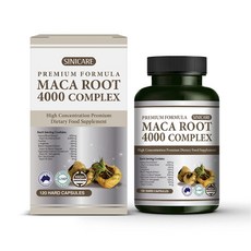 호주 시니케어 마카 루트(Macca Root) 4000 콤플렉스 포맨 120캡슐, 1개, 120정