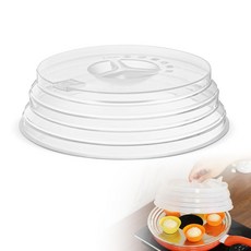Aieve 세이로 찜판 중화 받침대 15cm 대응 스테인리스 계단식 냄비 요리 특허 출원중, 03 찐판용 뚜껑 투명, 1개