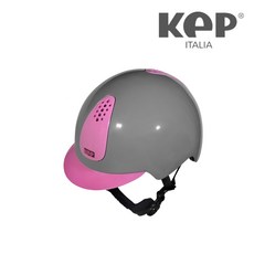 [Kep] 어린이 승마헬멧 (Keppy Helmet), Grey and Pink S, 1개