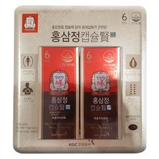 정관장 홍삼정 캡슐 현 500mg x 100캡슐x2, 2개