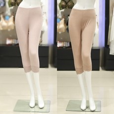 비너스 [비너스] 모달 캐시미어 혼용 레이스 7부 하의 내의(vlg5033m)