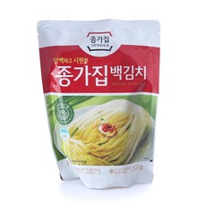 ★아이스박스★종가집 백김치500g, 단일상품