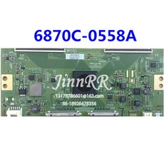 6870C-0558A 120HZ 4K T-CON LC600EQF-PHF18A1 로직 보드 용 오리지널 엄격한 테스트 품질 보증, 1개
