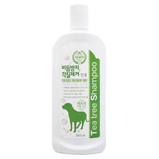 예삐 비듬방지_각질제거티트리 테라피샴푸 360ml, 1개