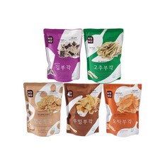 [티각태각] 김+고추+연근+우엉+호박 60g 5봉, 5개