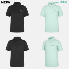 네파 반팔 집업 #냉감 티셔츠 감기지않는 #메쉬 통풍# 가격대비 상품성 굉장히 좋은 남자티셔츠