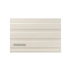 삼성전자 공식인증 포터블 외장SSD T7실드, 2테라(2TB), 베이지(Beige)