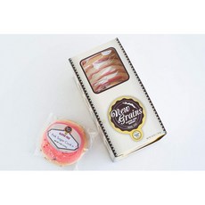New Grains Gluten Free Bakery 뉴 곡물 글루텐 핑크 쿠키 (10팩), 상세설명참조