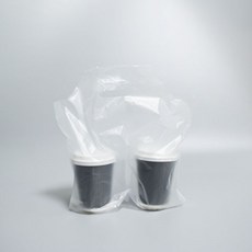 컵캐리어 음료봉지 비닐봉다리 커피봉투 2구 500장, 1개, 500개