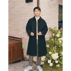 지오지아 지오지아 NC08 오버핏 발마칸 롱 코트 AAA4CG1103 (6318338)