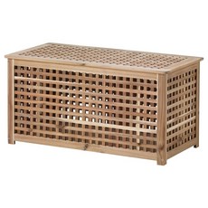 [withIKEA]이케아 아카시아나무 수납테이블 HOL 홀 98x50 cm, 색상