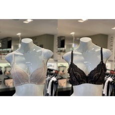 [게스언더웨어] 와이드 커버핏 노와이어 브라 2종택1 (LK1R2R08)