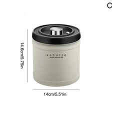 원두보관통 원두 스텐 보관통 커피 스테인리스 스틸 밀폐 용기 보관 식품 정리 주방 진공 콩 캔 공지사항