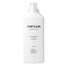 마무니아 유아&가족 세탁세제_베이비파우더 1000ml
