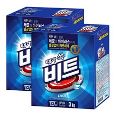 비트 분말 세탁세제 일반용, 6kg, 1개