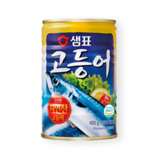 샘표 원터치 고등어 통조림, 400g, 20개