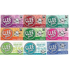 Glee Gum 9 Flavor Variety Pack - ( One of Each), 상세내용참조