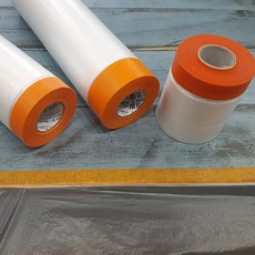 더페인트샵 커버링 테이프 (90cm x 20M) 보양작업 페인트 비닐테이프, 1개