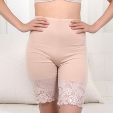 꿀땡 부드러운 착용감 데일리 레이스 여성 속바지