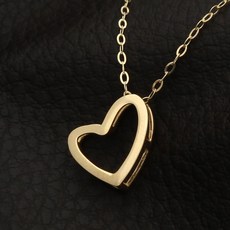 14k하트목걸이