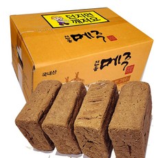 국산콩으로 빚고 짚으로 띄운 재래식 전통메주, 1.3kg, 4개
