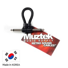 가성비 좋은 이펙터 패치케이블 15Cm 20Cm 25Cm 30Cm 45Cm 60Cm 기타 케이블 길이에 맞게, RS-15(15Cm), 1개