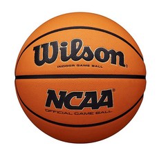 농구공 실내게임 윌슨WILSON NCAA Evo NXT 실내 게임 농구공 7사이즈 29.5인치, 블랙/오렌지
