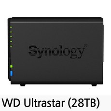 시놀로지 DS220+ 2베이 NAS DiskStation 피씨디렉트, DS220+ (28TB)